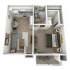 1 Bed 1 Bath Down